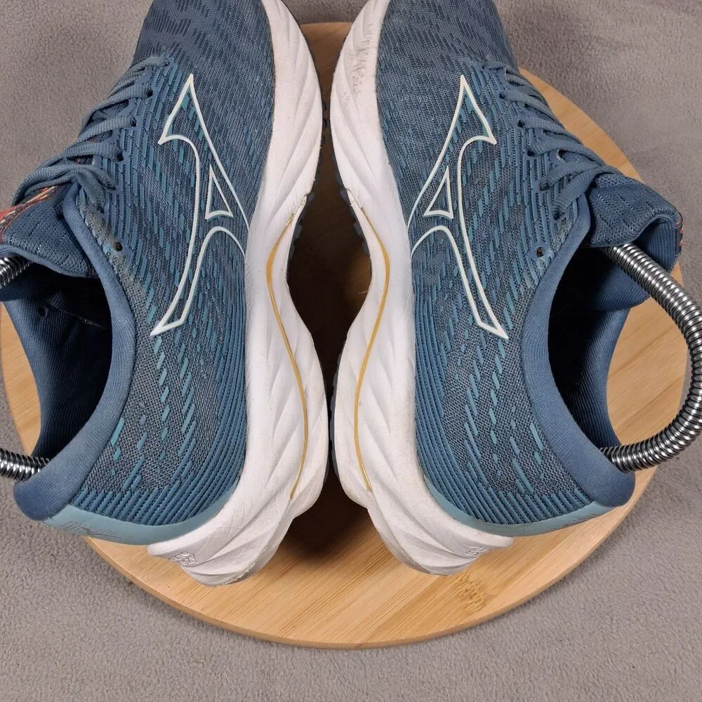 Mizuno Wave Rider 26 Womens Size 7.5 Running Shoes Sneakers Blue Athletic Gym